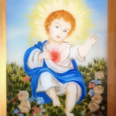 Gesu Bambino (cuore)