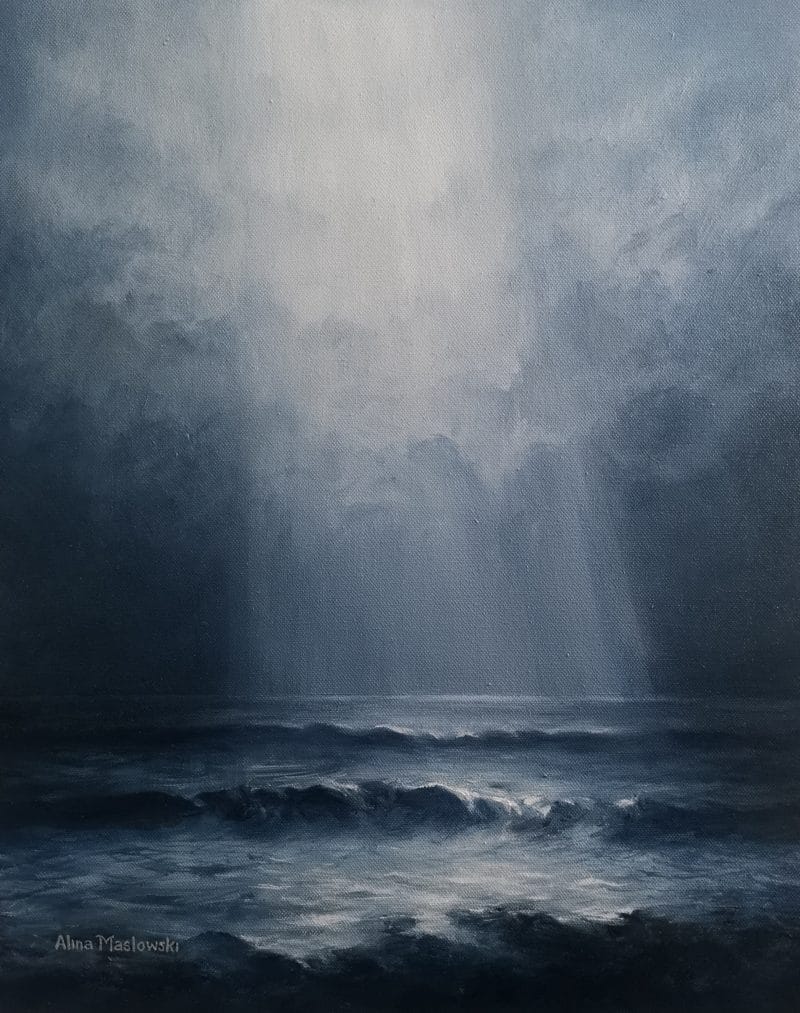 Moonlight-oil-on-canvas
