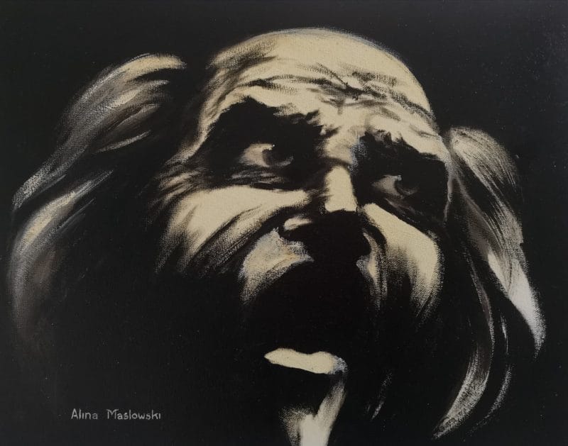 The-philosopher-tempera-on-canvas