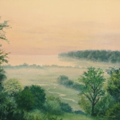 Morning Mist at Saint Helen's