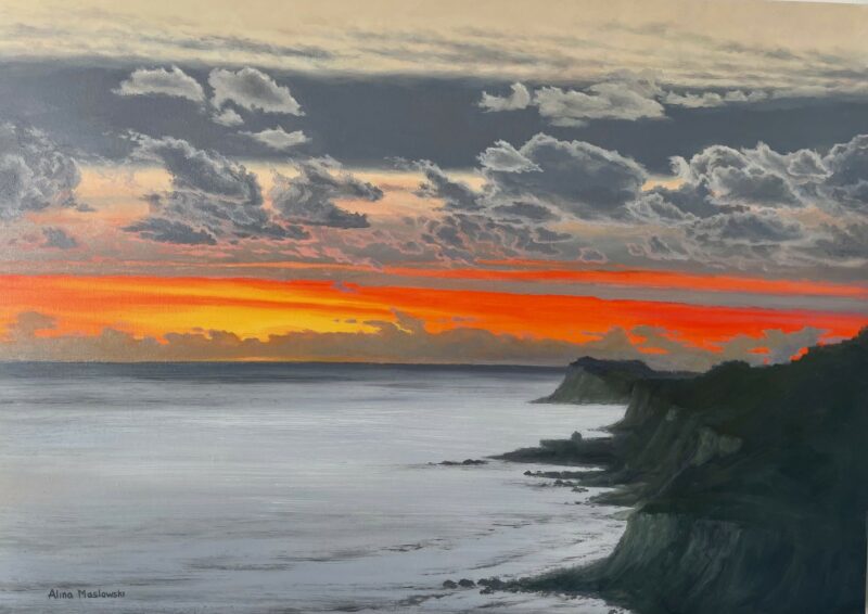 SilverGold Steephill Sunset